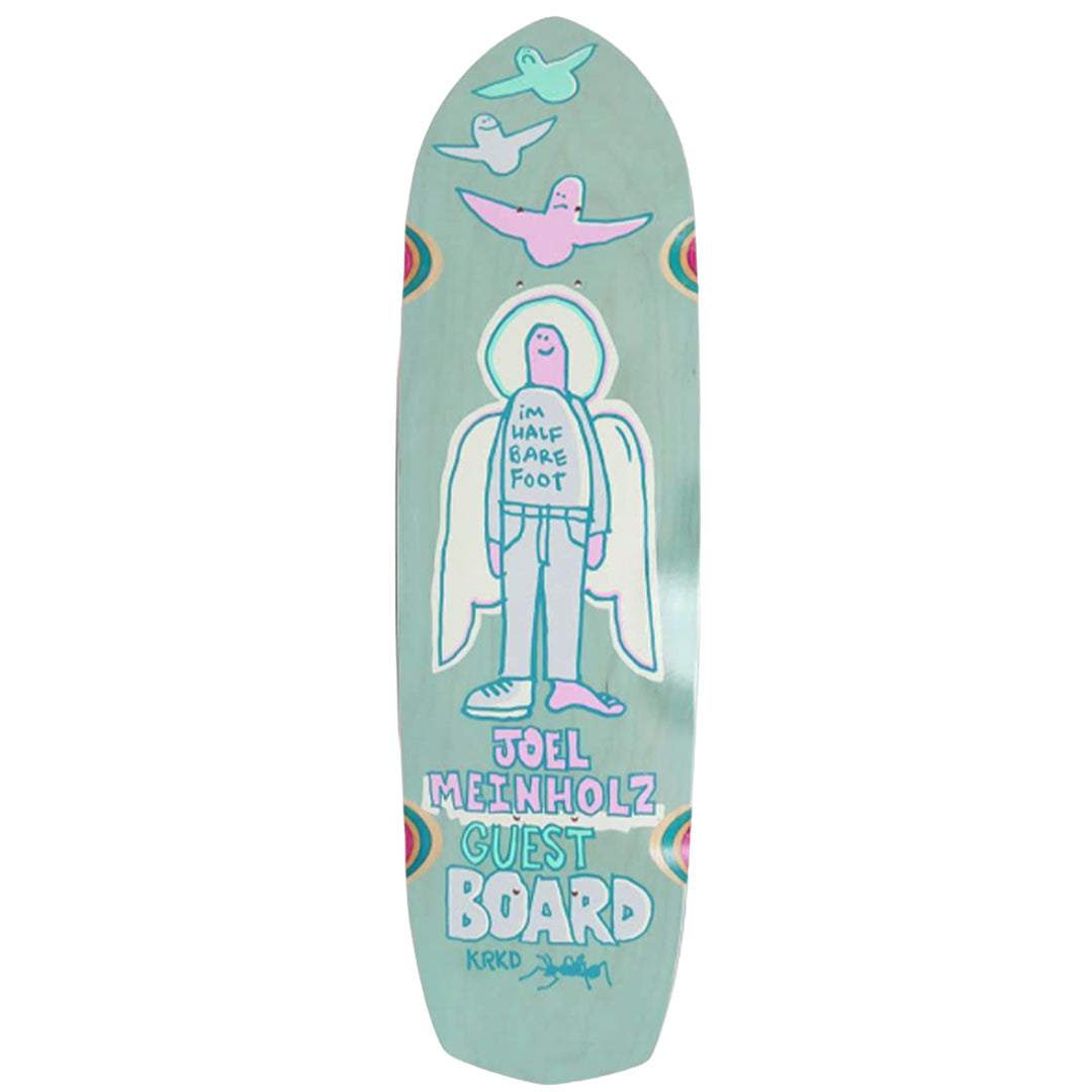 Krooked Joel Meinholz Guest Zip Zagger 8.62 Skateboard Deck Jade