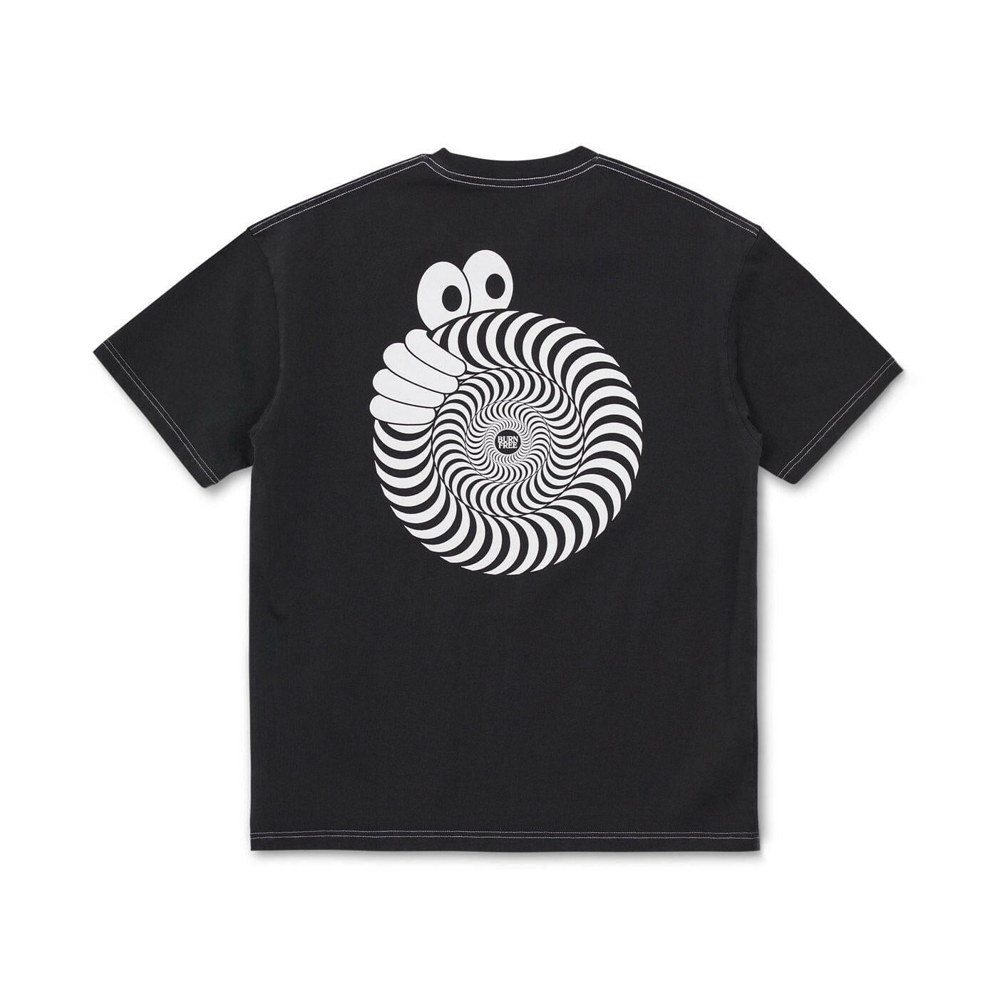 Last Resort AB - X Spitfire Swirl Tee Black.