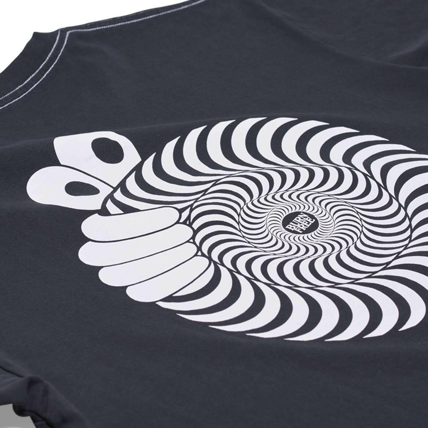 Last Resort AB - X Spitfire Swirl Tee Black.