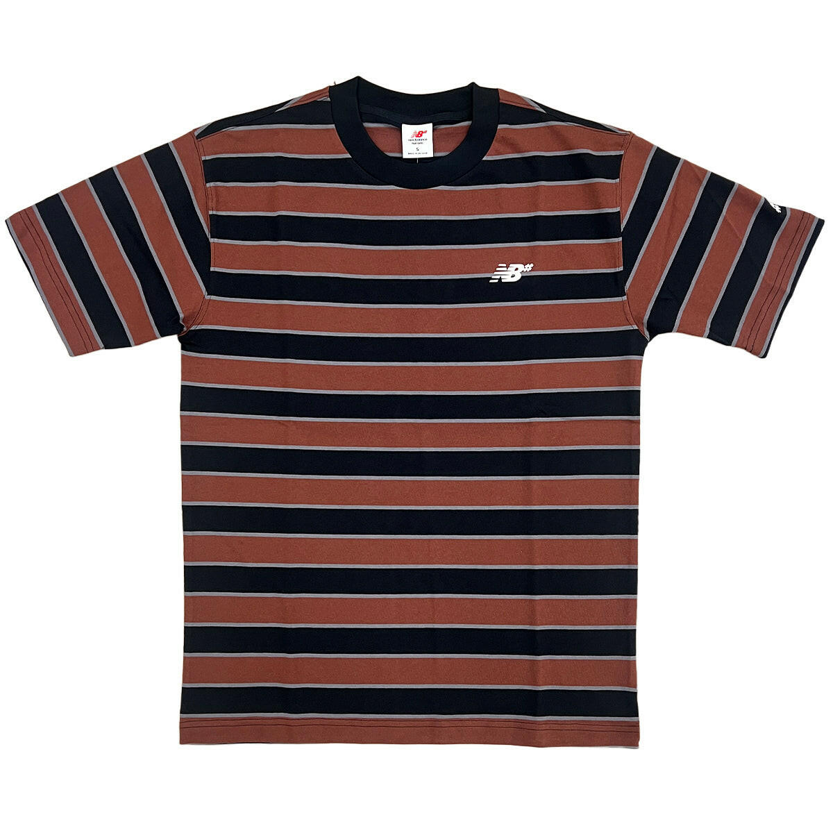 New Balance - Numeric Thin Stripe Tee Black.