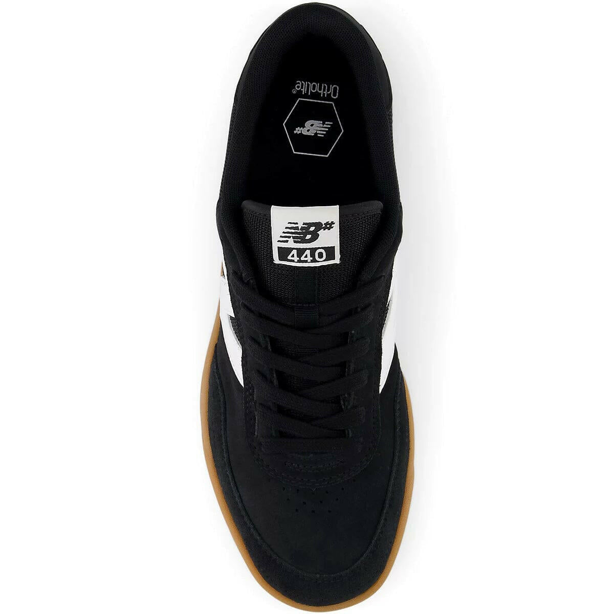 New Balance Numeric - 440 V2 Shoes Black/Gum.