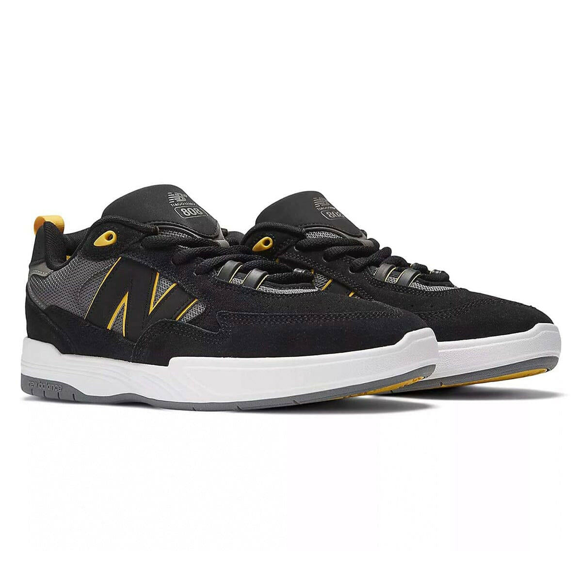 New Balance - Tiago Lemos 808 Shoes Black/Yellow.