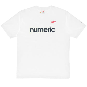 New Balance - Numeric Linear Logo Tee White.