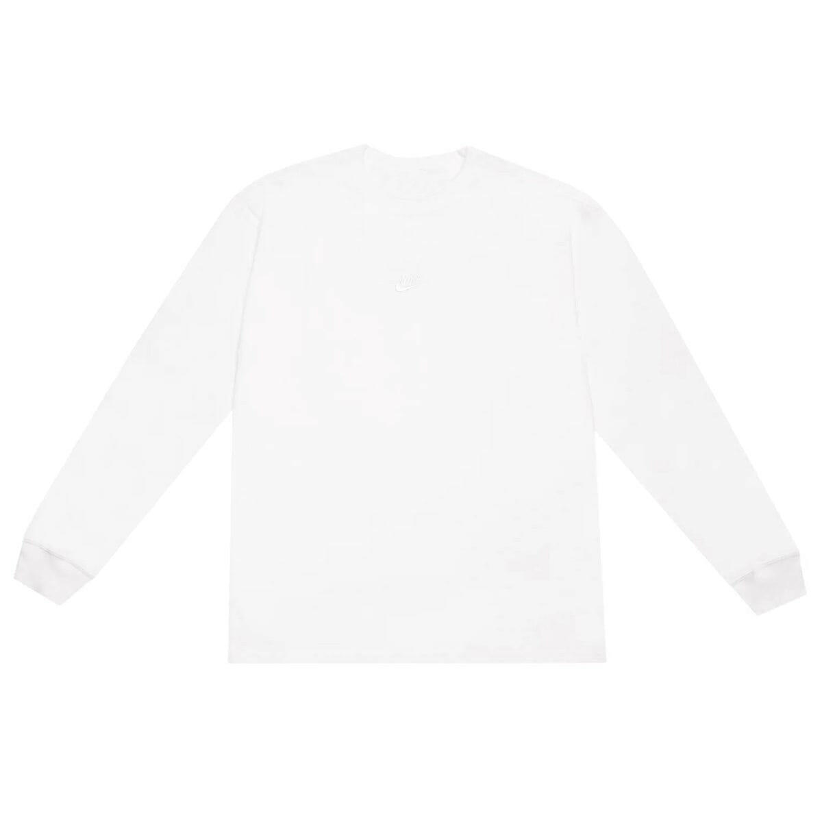 Nike - Premium Essentials L/S Tee White/White.