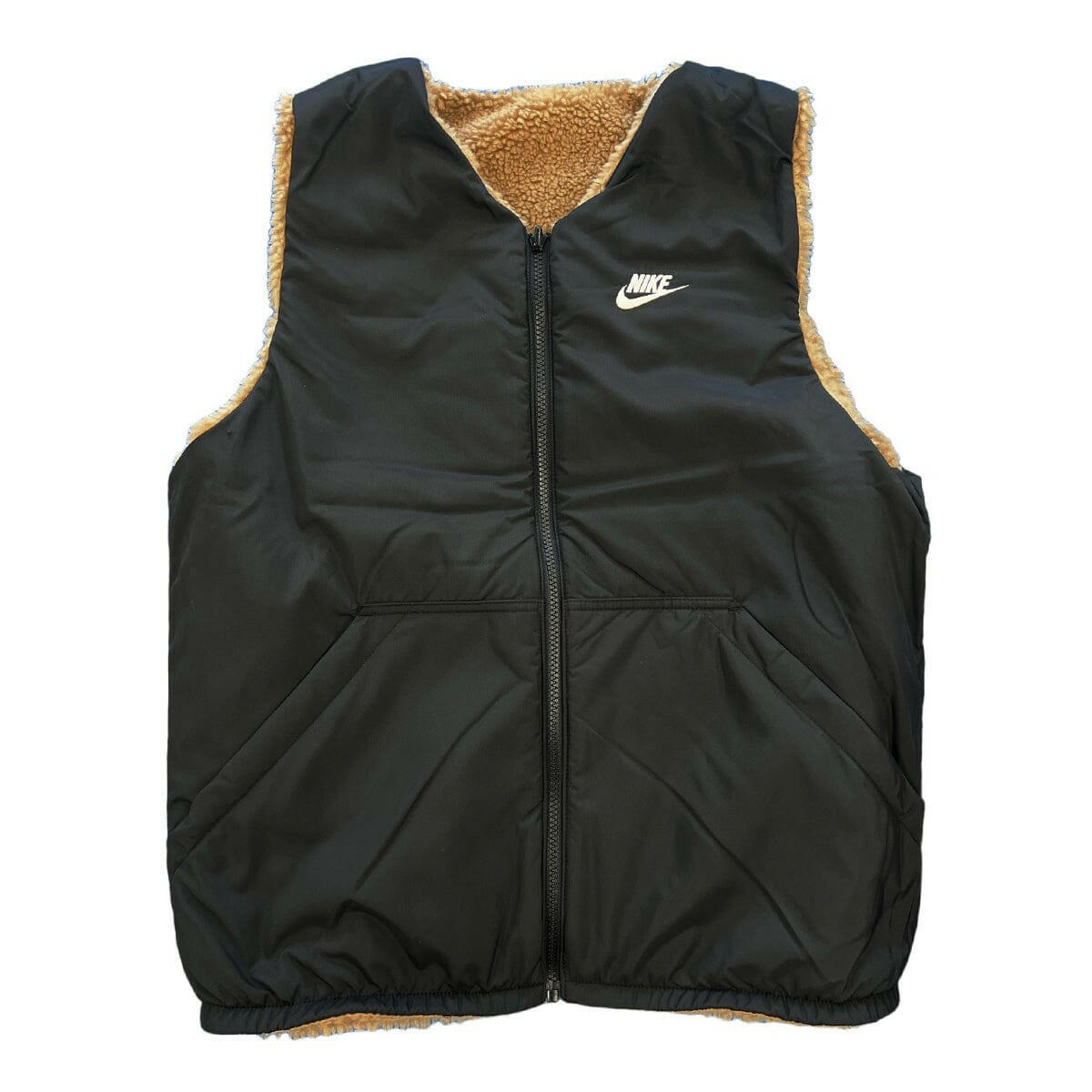 Nike - Winter Sherpa Vest Khaki/Black.