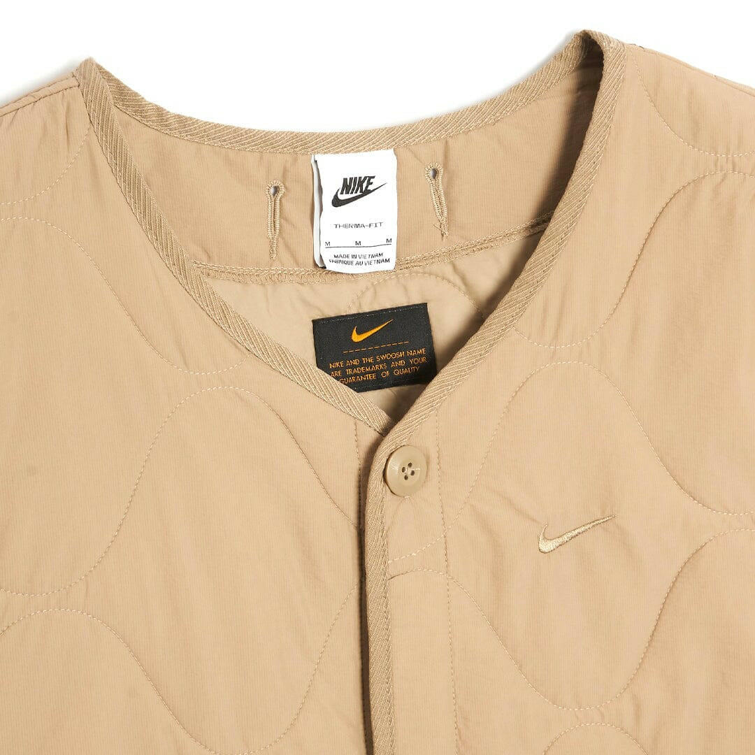 Nike - Woven Insulated Military Vest Khaki.