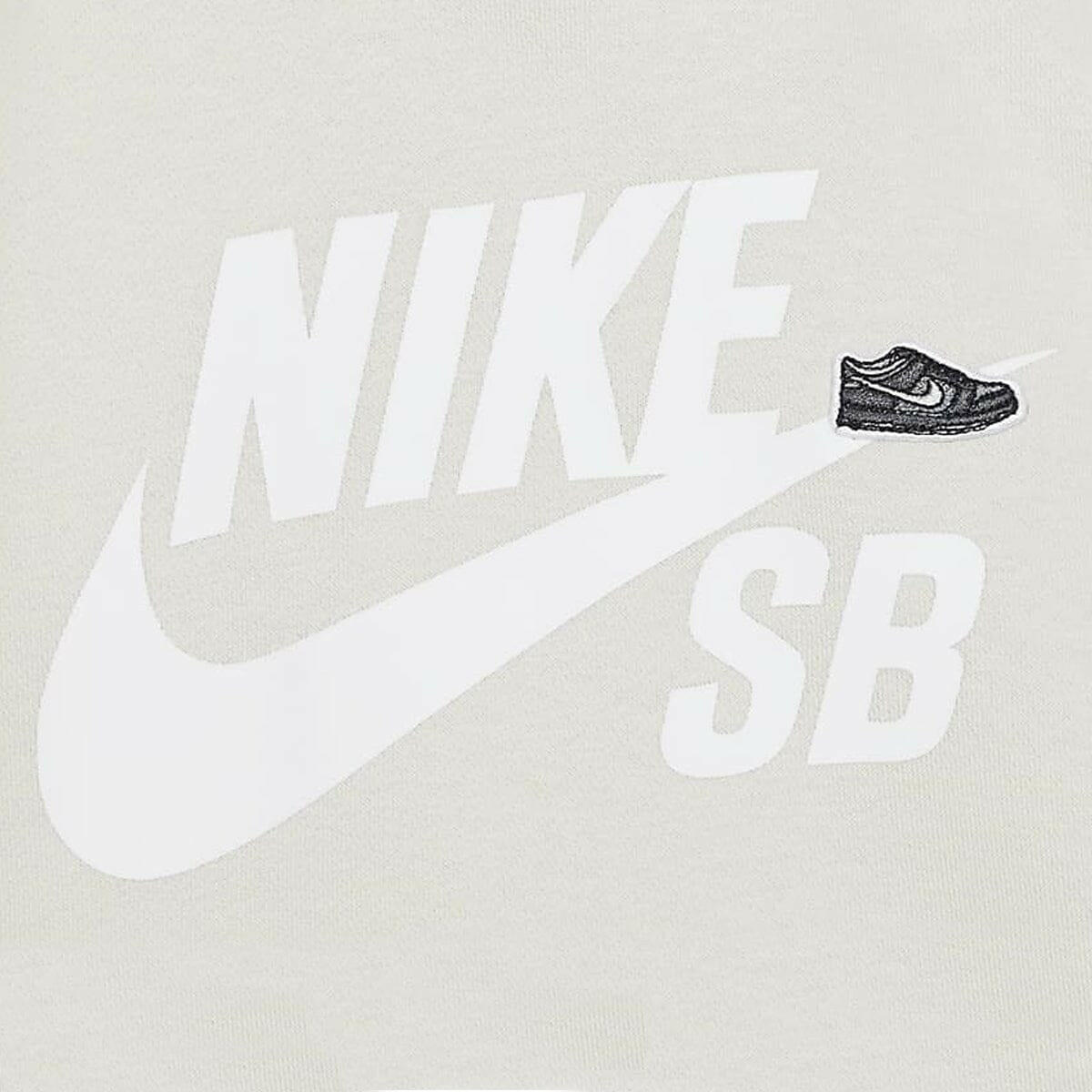 Nike SB - Icon Youth Hoodie Light Bone.