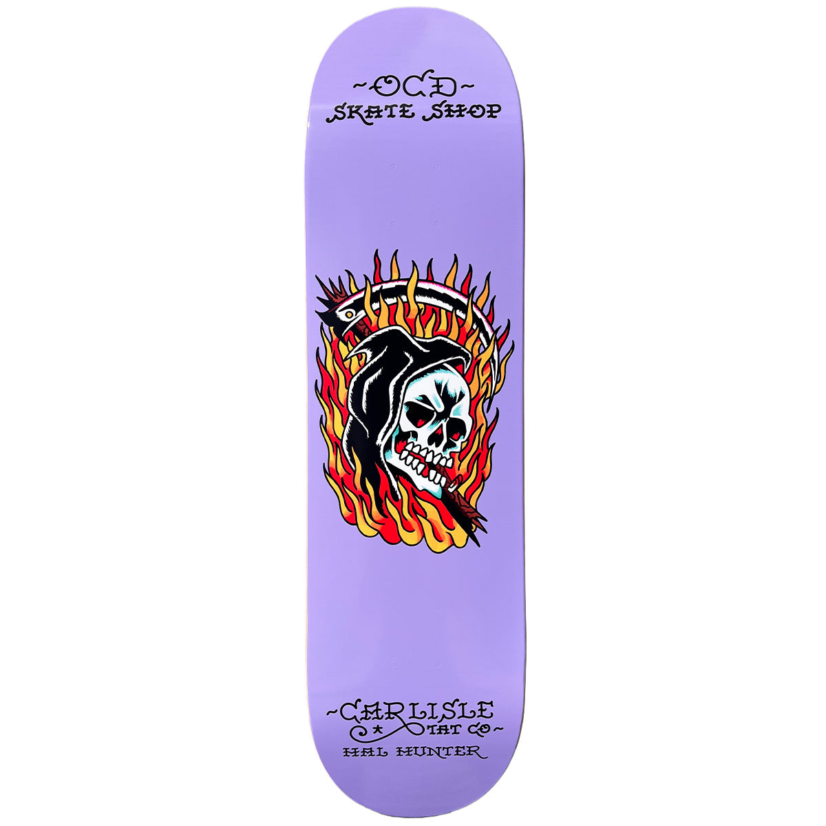 OCD - X Carlisle Tattoo Hal Hunter Skateboard Deck