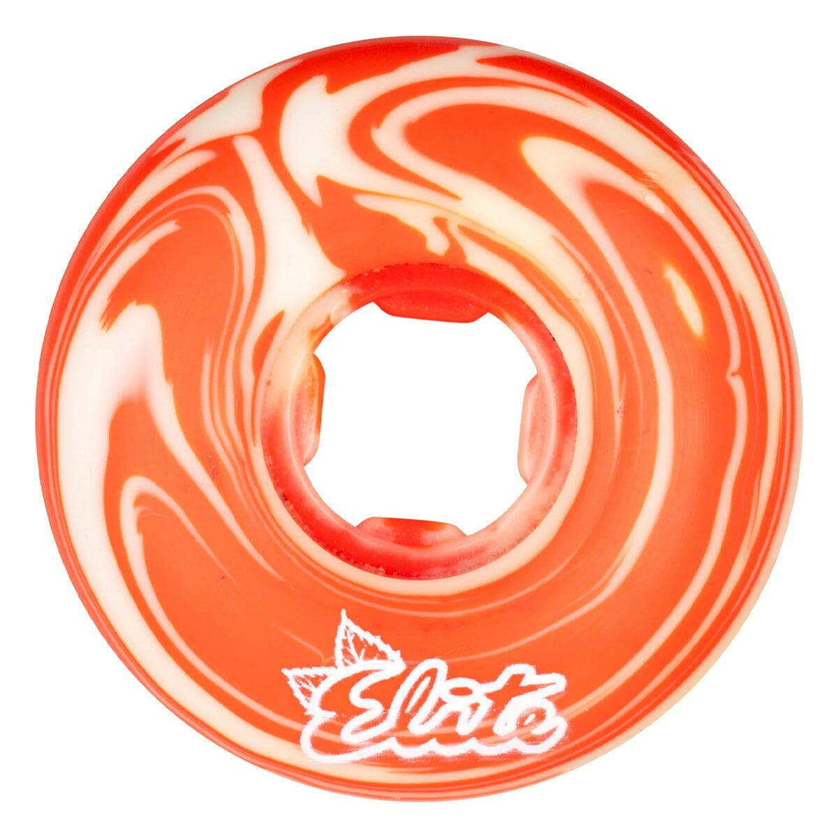 OJ - Winkowski Mushroom Elite White Red Swirl EZ Edge 53MM 101A Skateboard Wheels.