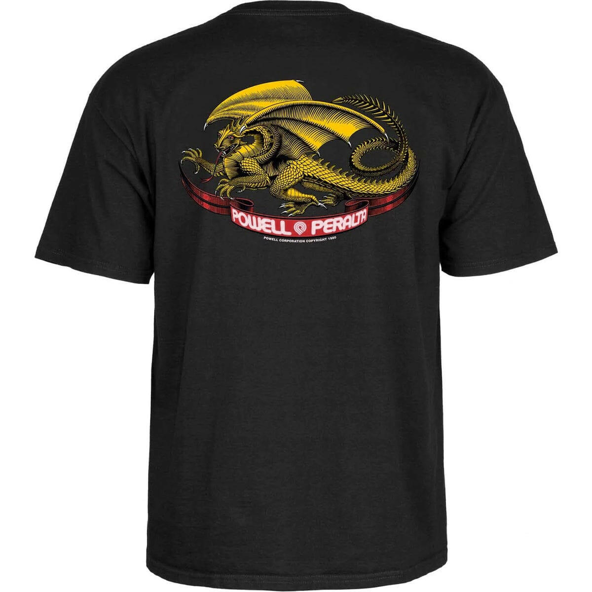 Powell Peralta - Oval Dragon Youth Tee Black.