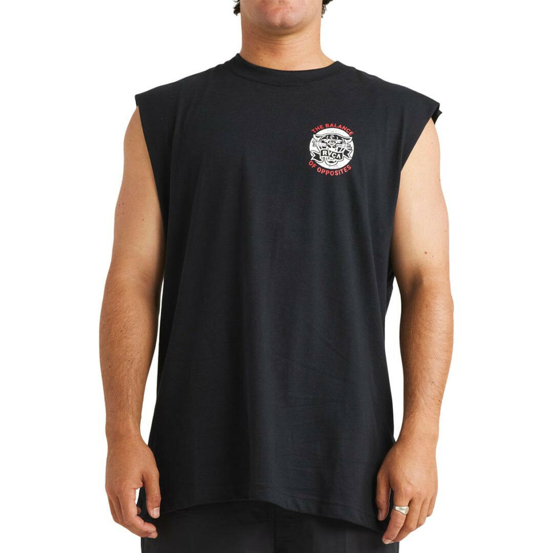RVCA - Take A Bite Muscle Black.