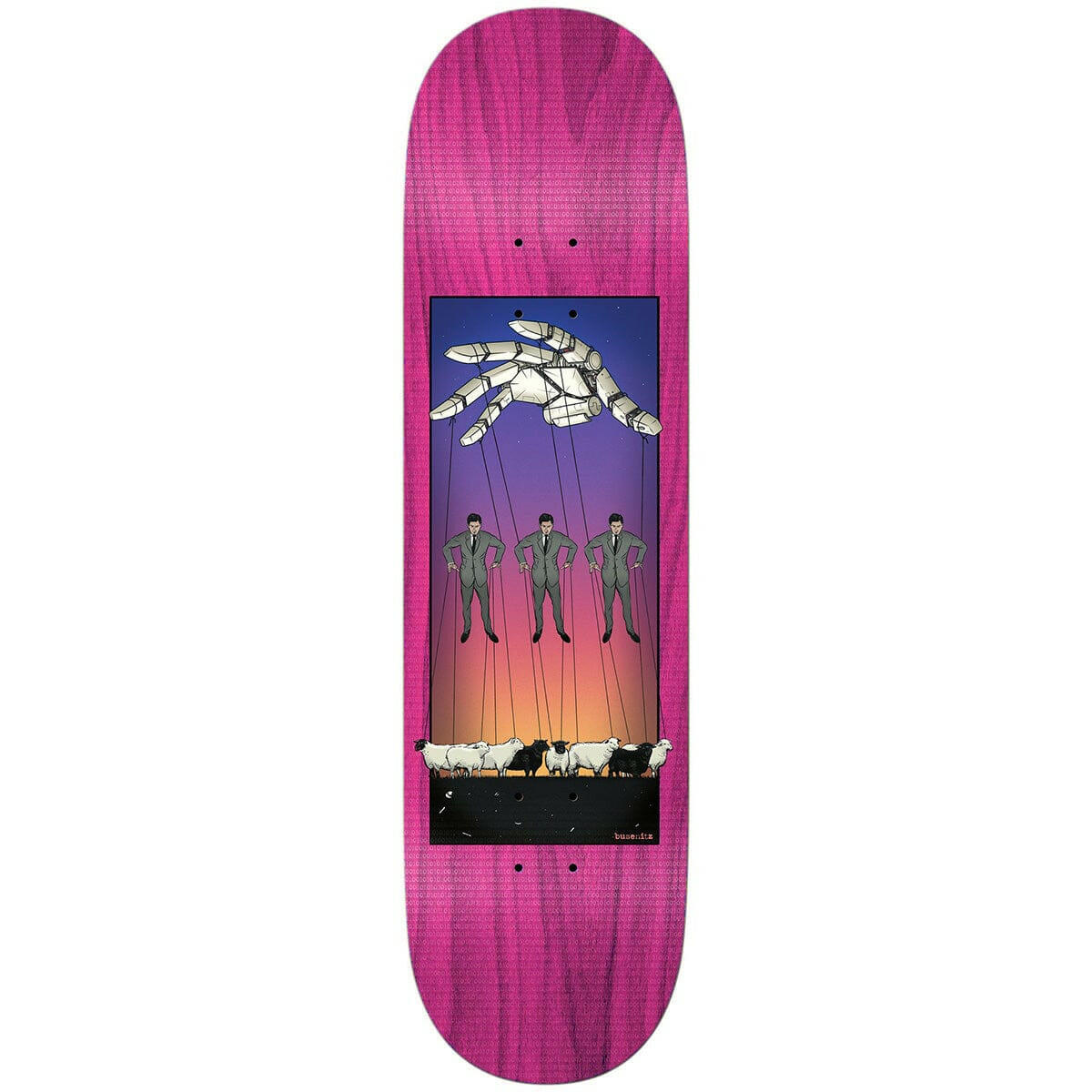 Real - Dennis Busenitz Overlord Full SE 8.5 Skateboard Deck.