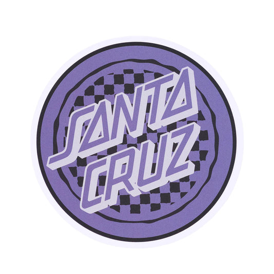 Santa Cruz - Breaker Check Opus Dot 4" Sticker.