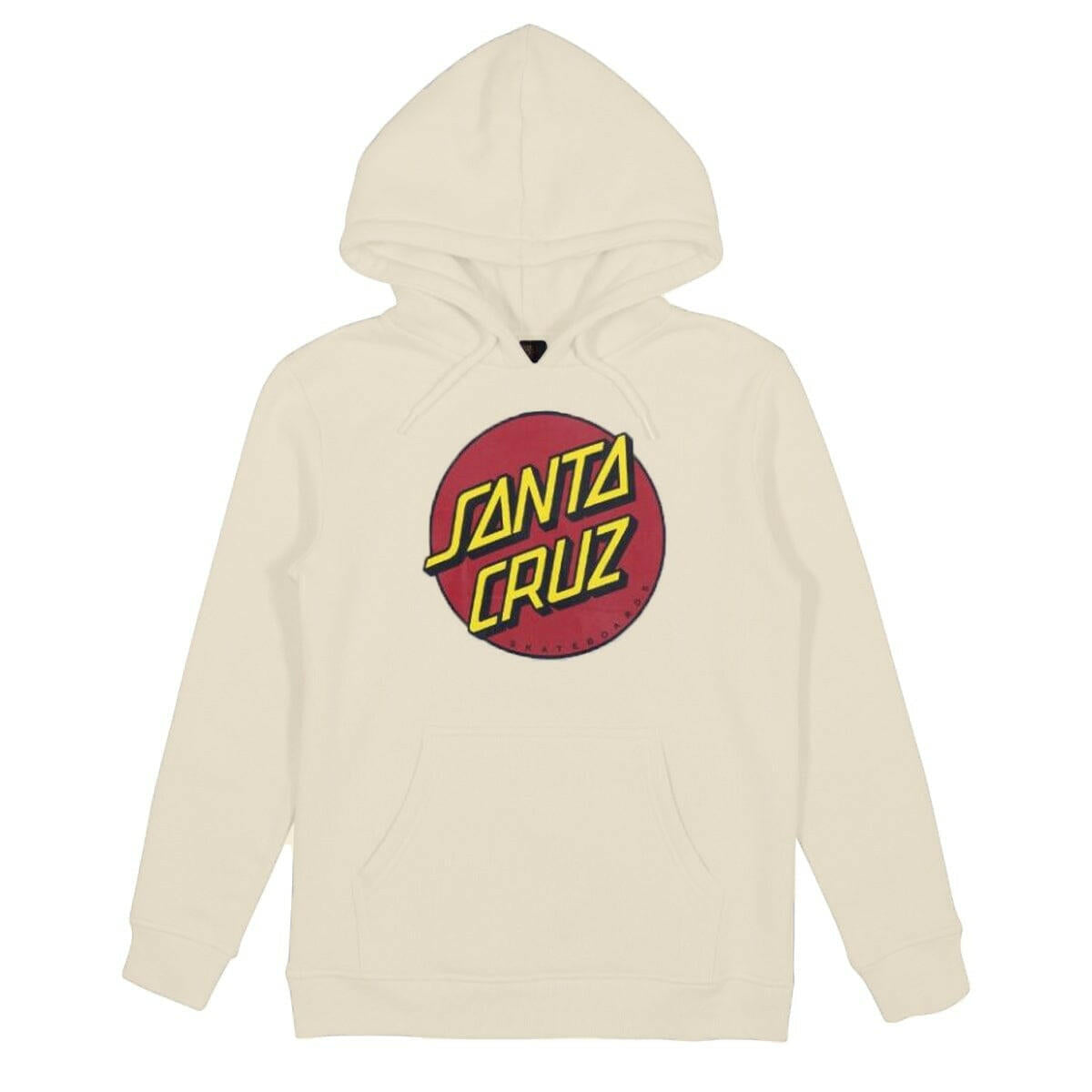 Santa Cruz - Classic Dot Front Youth Hoodie Concrete.