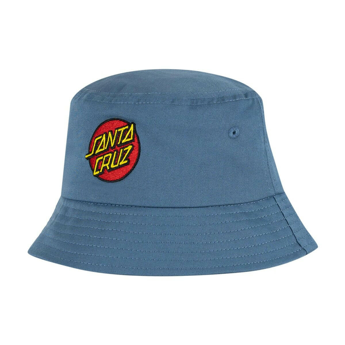 Santa Cruz - Classic Dot Patch Youth Bucket Hat Vintage Blue.