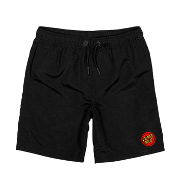 Santa Cruz - Classic Dot Youth Shorts Black.