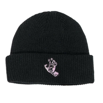 Santa Cruz - Mono Hand Beanie Black.