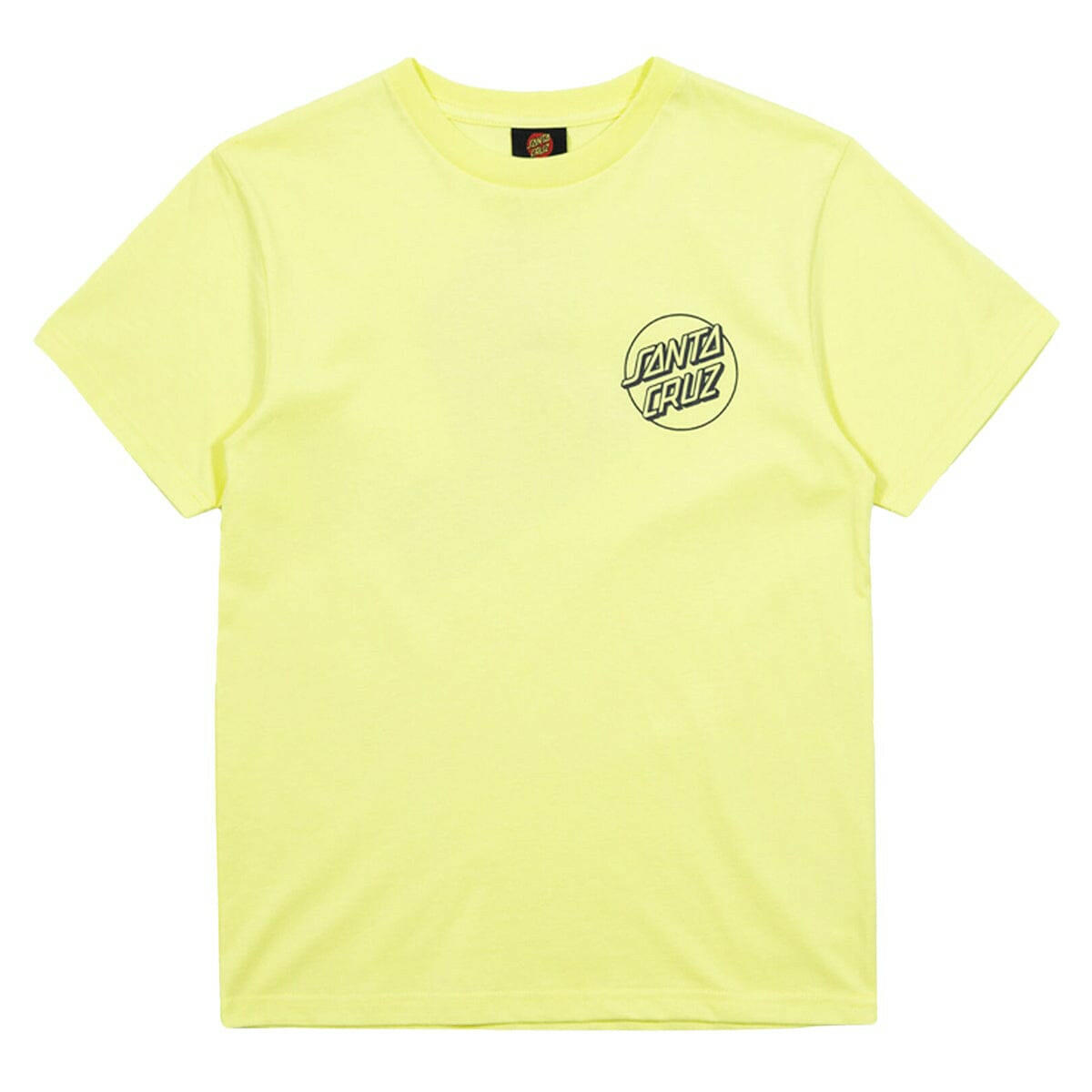 Santa Cruz - Opus Screaming Hand Youth Tee Light Green.
