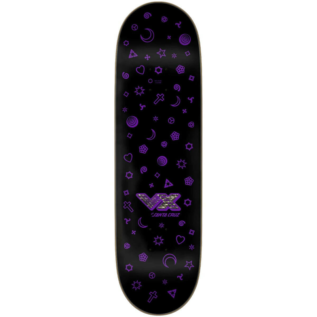 Santa Cruz - Salba VX Twin 8.8 Skateboard Deck.