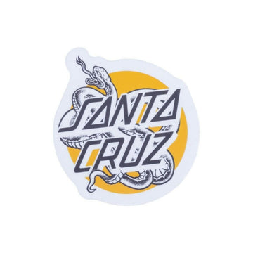 Santa Cruz - Snake Dot 3" Sticker.