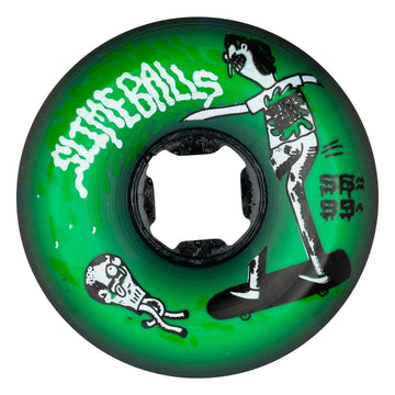 Slime Balls - Jay Howell Speed Balls Green 56MM 99A Skateboard Wheels.