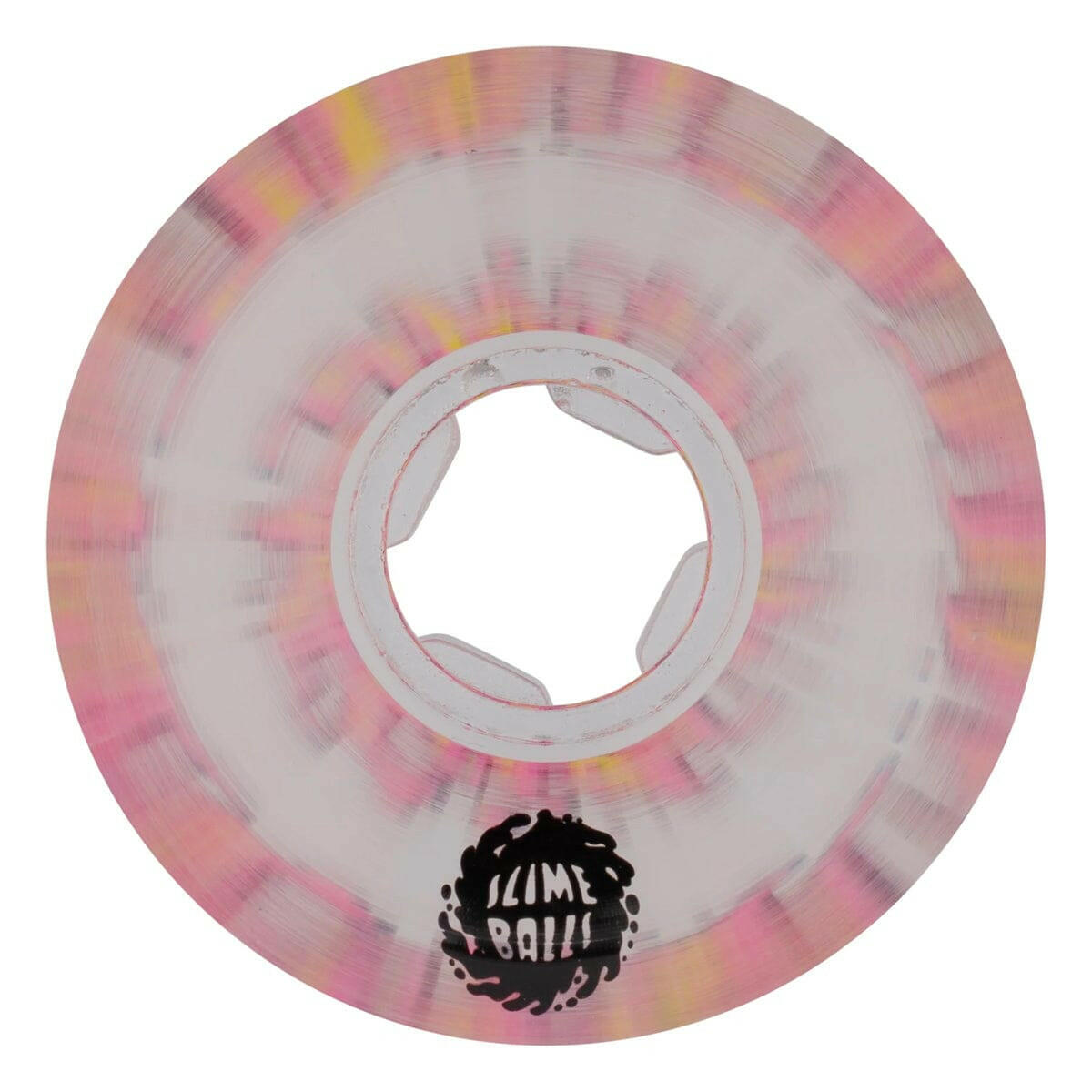 Slime Balls - Mirror Vomits Clear 54MM 99A Skateboard Wheels.