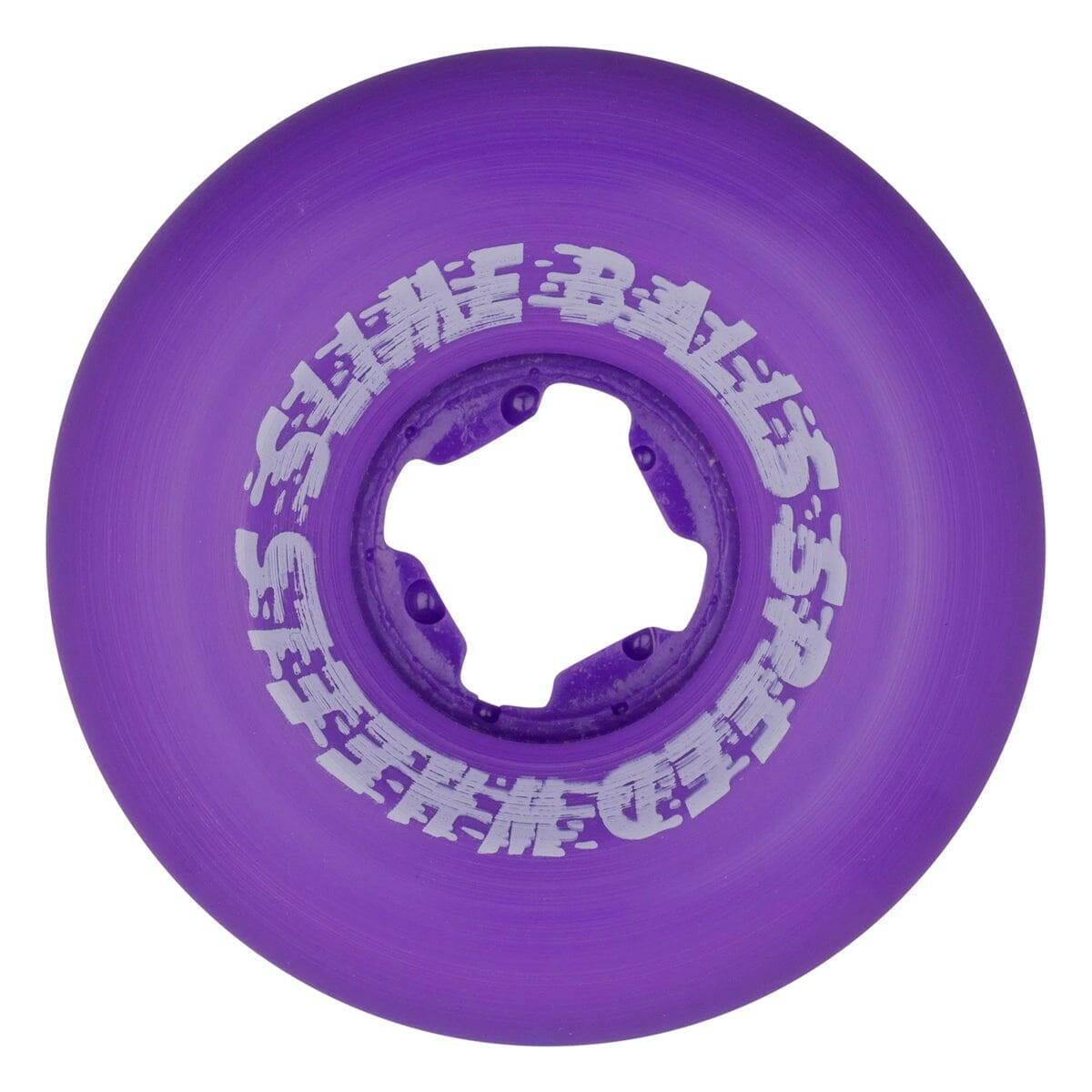 Slime Balls - Nora Vasconcellos Guest Vomit Mini Purple 56MM 99A Skateboard Wheels.