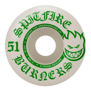 Spitfire - Burners 51MM 99A Skateboard Wheels.