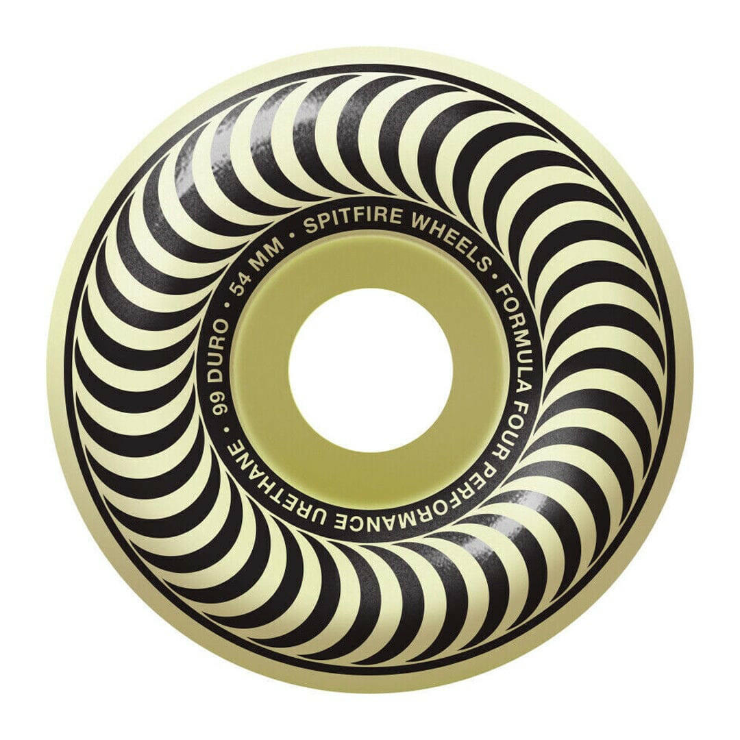 Spitfire - F4 Glow In The Dark Classics 54MM 99A Skateboard Wheels.