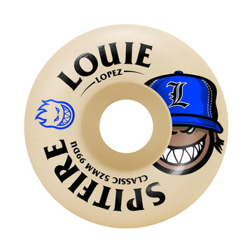 Spitfire - F4 Louie Lopez Burn Squad Classic 52MM 99A Skateboard Wheels.