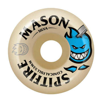 Spitfire - F4 Mason Silva Burn Squad Conical Full 53M 99A Skateboard Wheels.