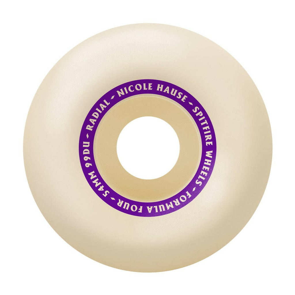 Spitfire F4 Nicole Hause Radial 54mm 99A Wheels