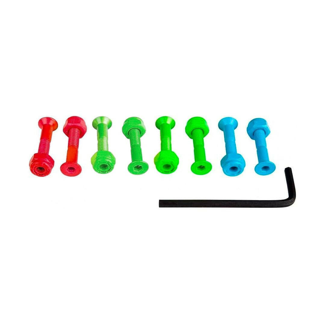 Sunday - 1" Multi Colour Allen Bolts.
