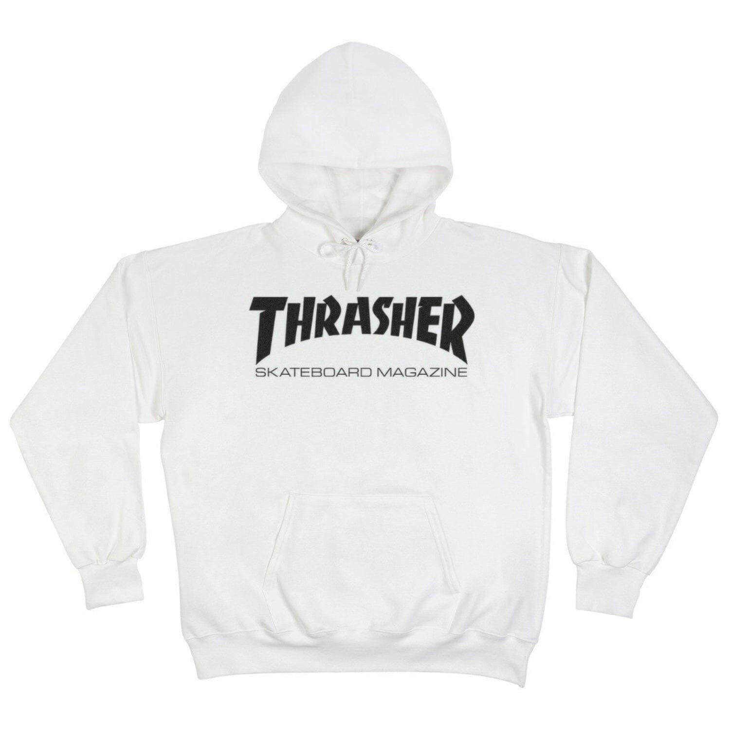 Thrasher - Skate Mag Hoodie White.