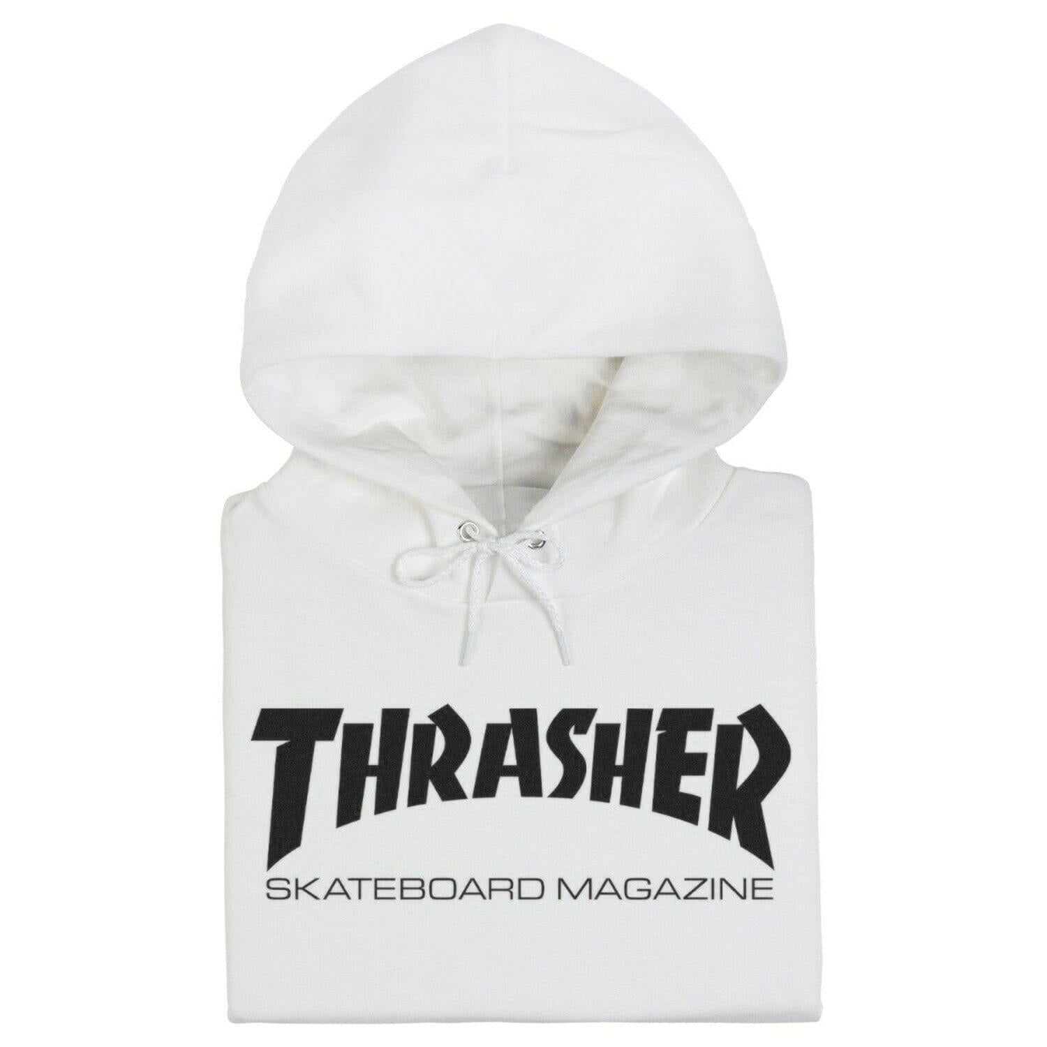 Thrasher - Skate Mag Hoodie White.