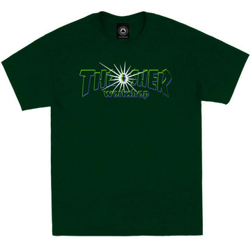 Thrasher - X AWS Nova Tee Forest Green.