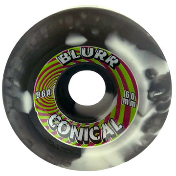 Vision - Blurr Swirl Reissue 60MM 96A Skateboard Wheels.