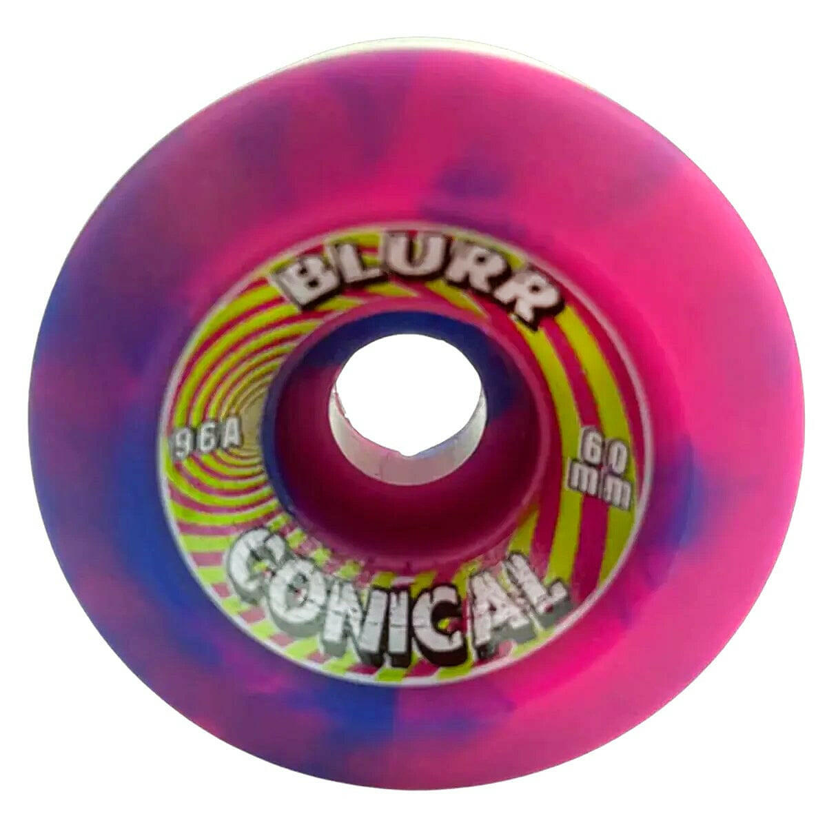 Vision - Blurr Swirl Reissue 60MM 96A Skateboard Wheels.