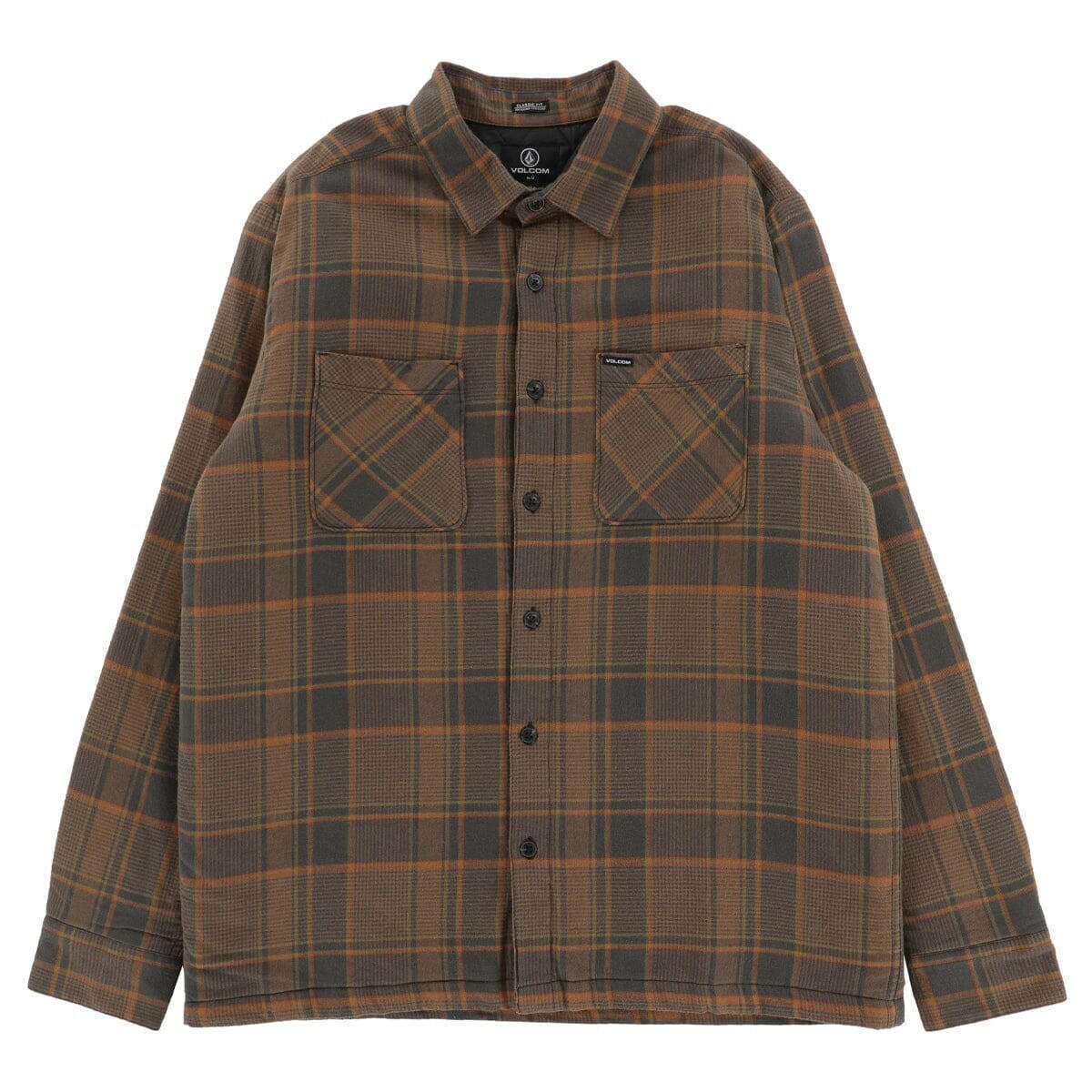 Volcom - Brickstone Lined Flannel Mud.