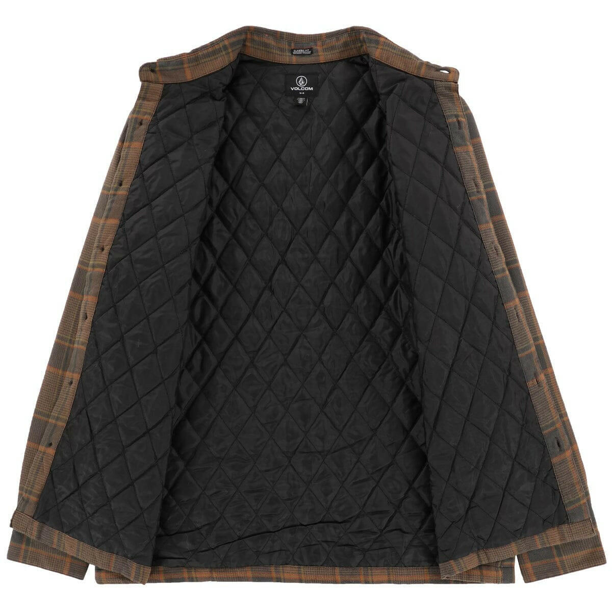 Volcom - Brickstone Lined Flannel Mud.