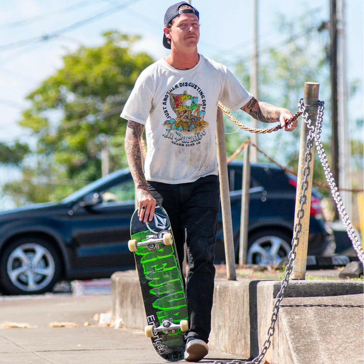 Volcom - Skate Vitals Collin Provost Tee Off White.
