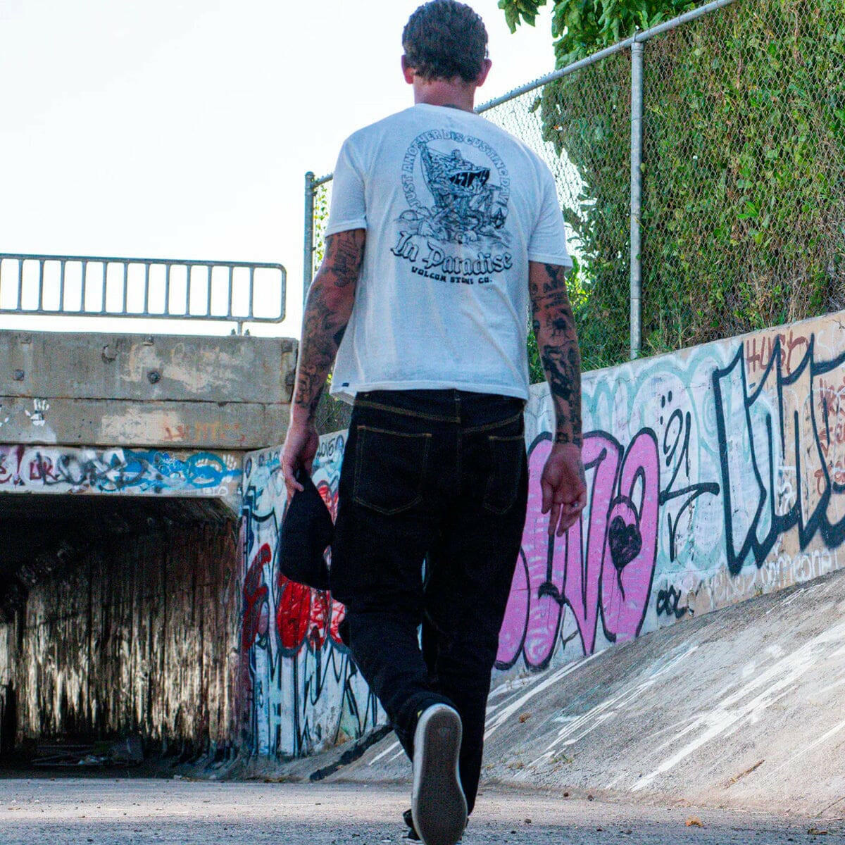 Volcom - Skate Vitals Collin Provost Tee Off White.