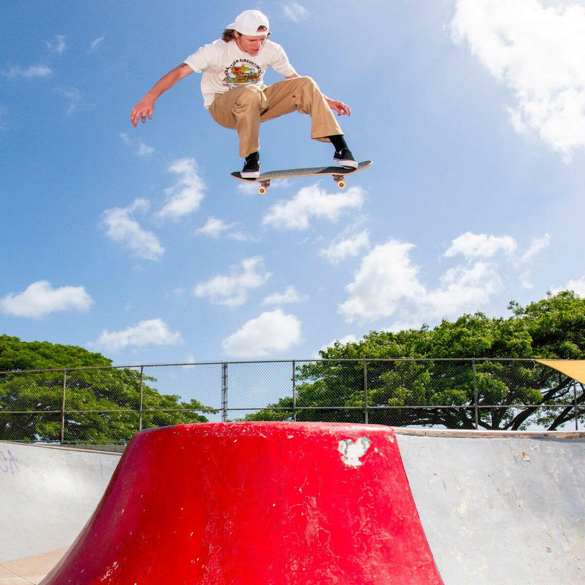 Volcom - Skate Vitals Collin Provost Tee Off White.