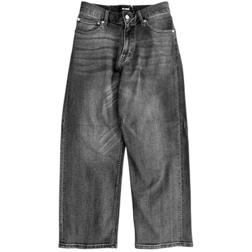 XLarge - Baggy Stretch Denim Pants Washed Black.