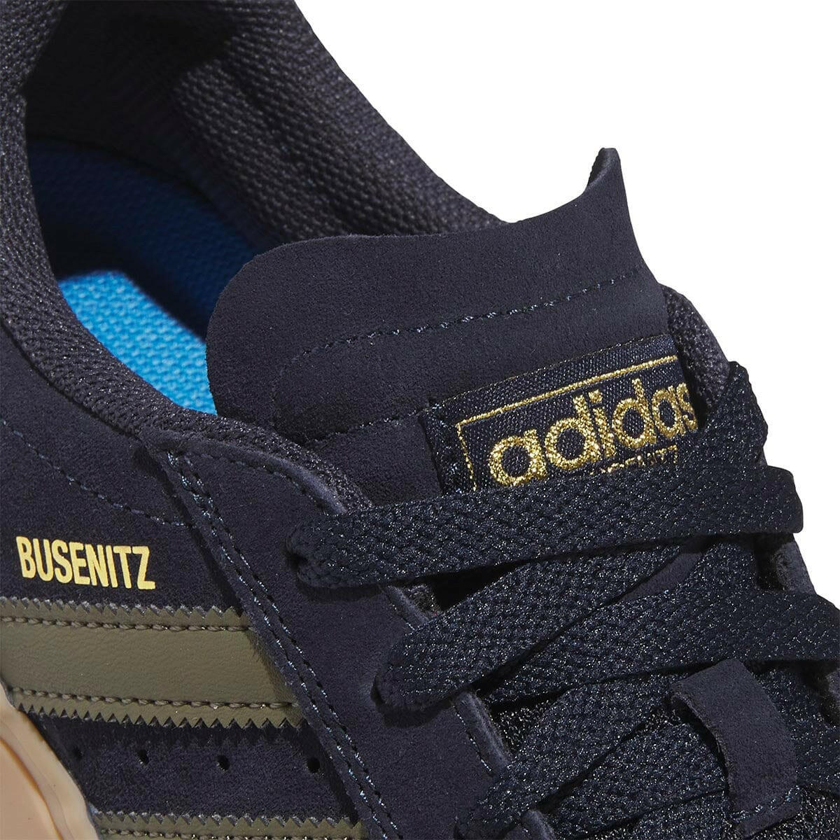 Adidas - Busenitz Vulc II Shoes Ink/Olive/Gold.