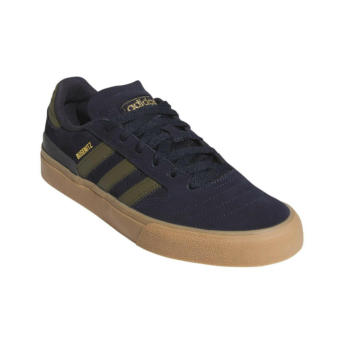 Adidas - Busenitz Vulc II Shoes Ink/Olive/Gold.
