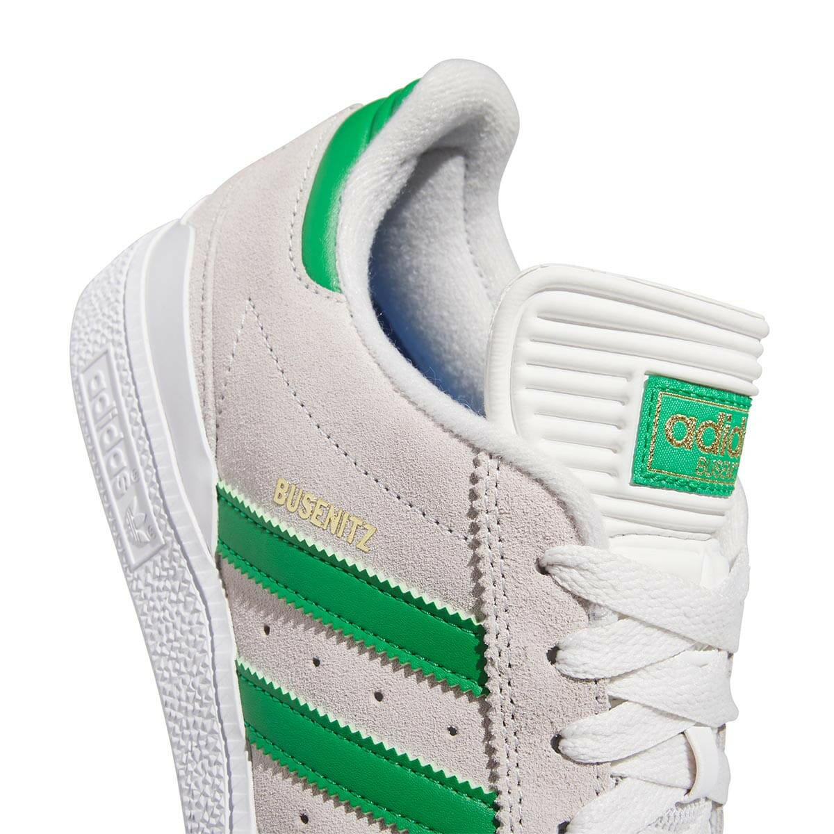 Adidas - Busenitz Shoes White/Green.