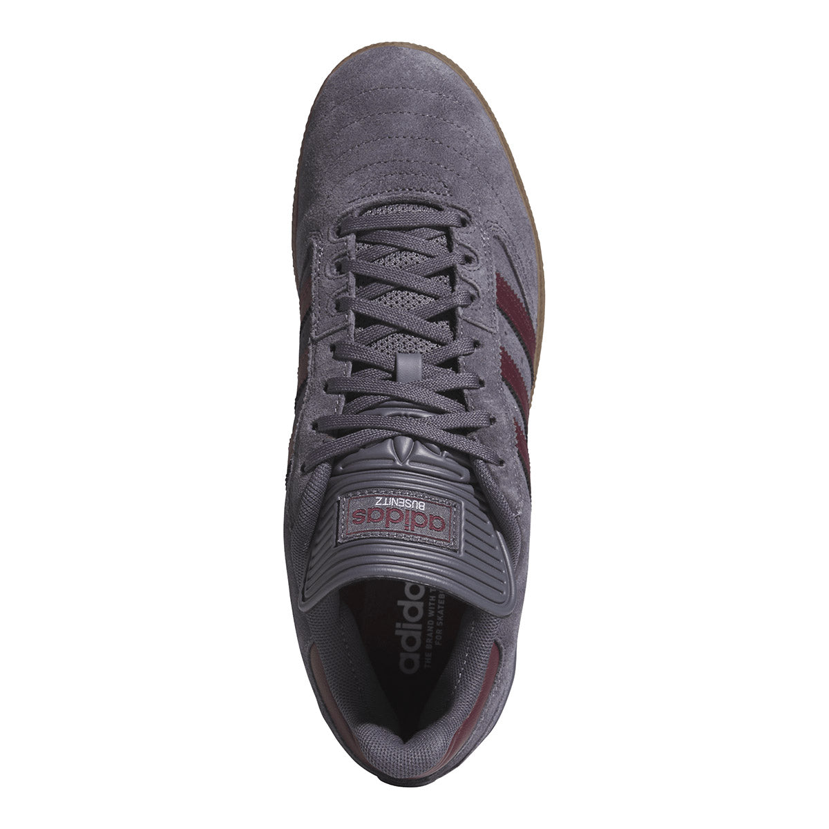 Adidas Busenitz Shoes Aurora Onix/Maroon/Gum Top