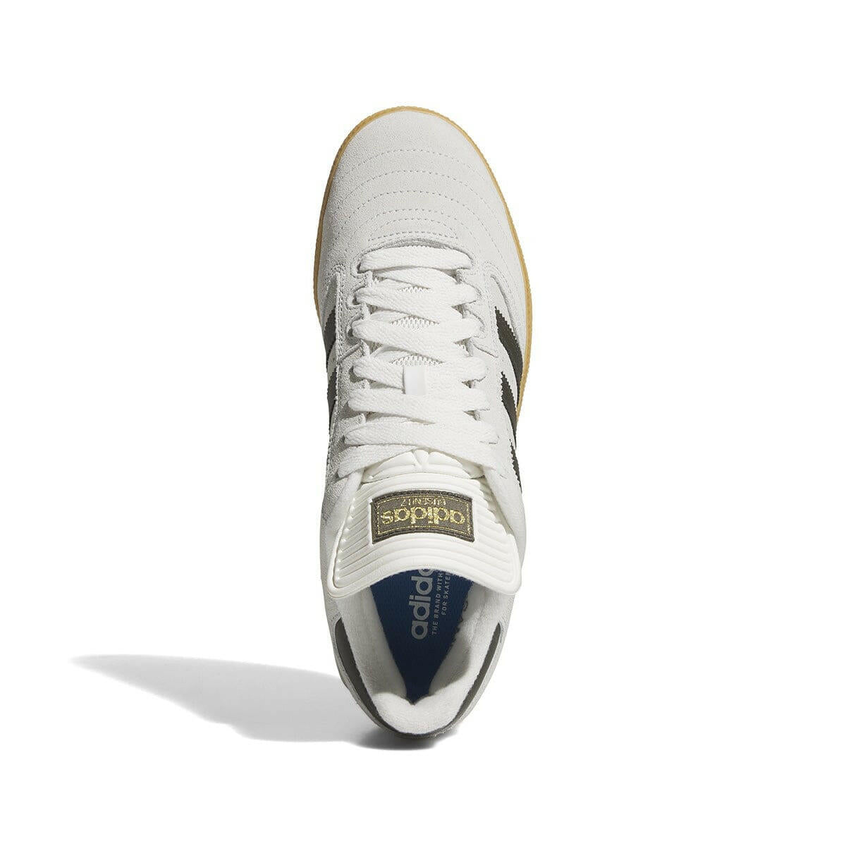 Adidas - Busenitz Shoes White/Olive/Gum.