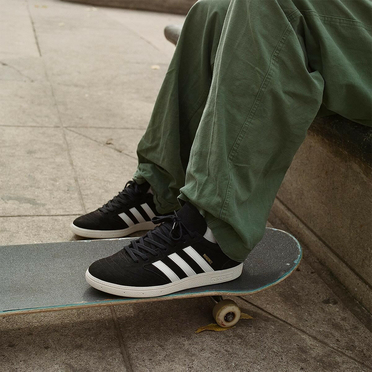 Adidas - Busenitz Vintage Shoes Black/White/White.